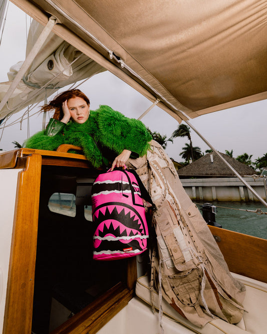 SPRAYGROUND® BACKPACK SHARK CENTRAL DUALITY TEAR BACKPACK
