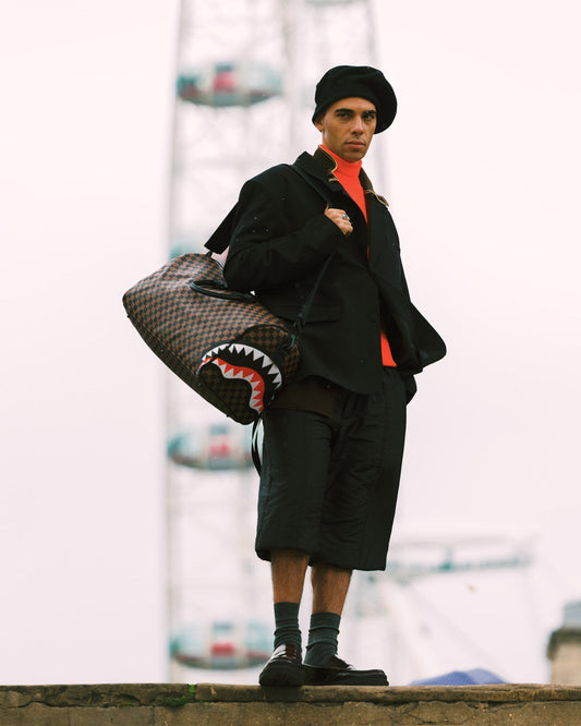 SPRAYGROUND® DUFFLE CHECK 2 EMBOSS DUFFLE
