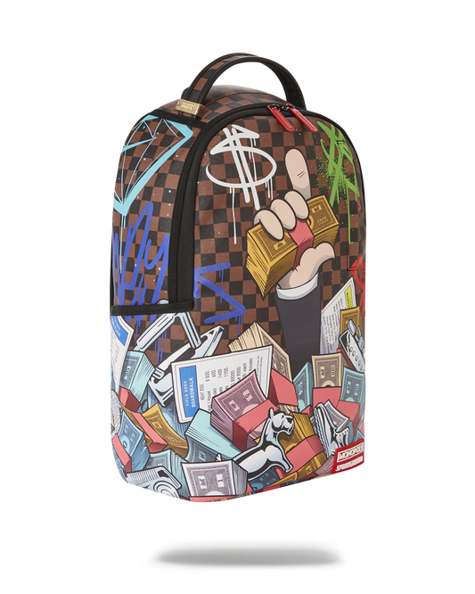 SPRAYGROUND® BACKPACK MONOPOLY CAN NEVER BE TOO RICH (DLXV)