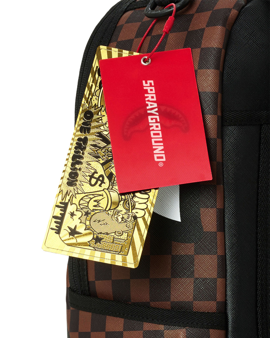 SPRAYGROUND® BACKPACK SHARKS IN PARIS GOLD DRIP BACKPACK
