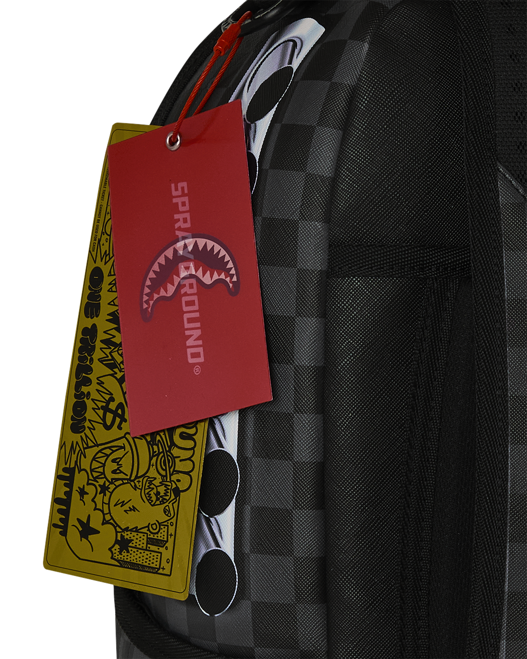 SPRAYGROUND® BACKPACK BOEING P-51 MUSTANG SHARKMOUTH BACKPACK