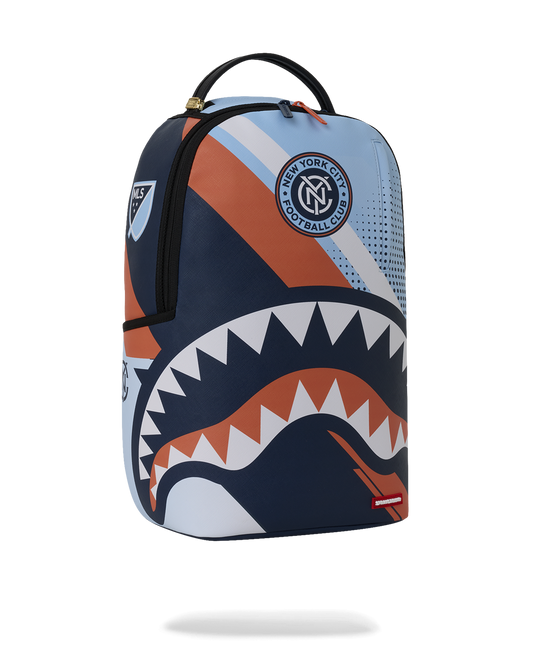 SPRAYGROUND® BACKPACK MLS NYCFC DIAGONAL STRIPE DLXSV BACKPACK