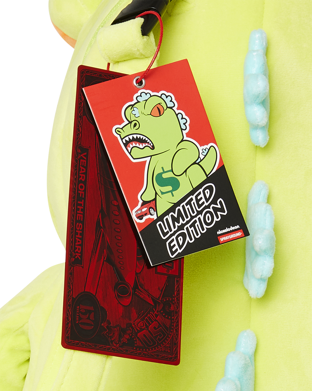 SPRAYGROUND® BACKPACK RUGRATS REPTAR GROWL PLUSH BACKPACK