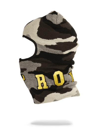 SPRAYGROUND® SKI MASK DESTROY SKI MASK (GOLD CAMO)