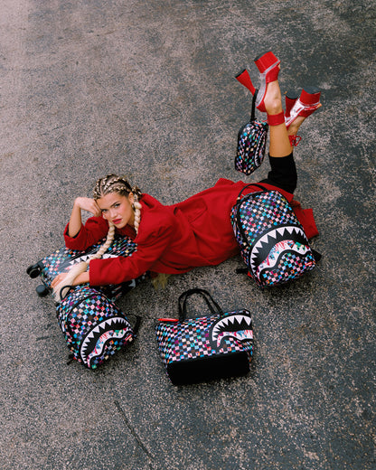 SPRAYGROUND® BACKPACK CRAZY CHECK SAVAGE BACKPACK