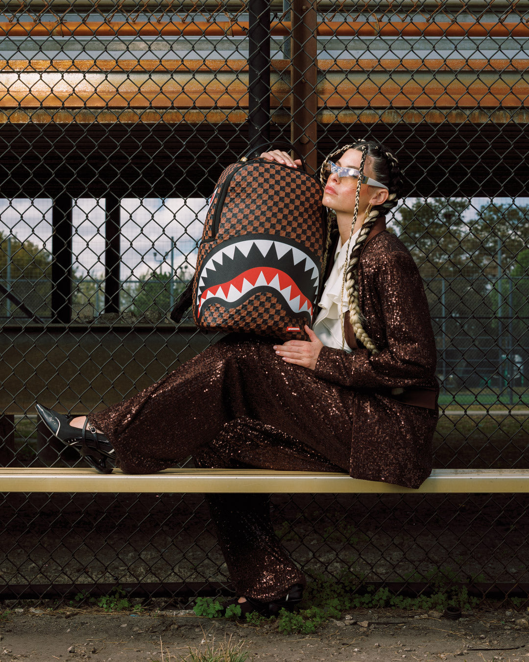 SPRAYGROUND® BACKPACK SHARKS IN PARIS PYRAMID BACKPACK