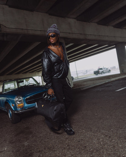 SPRAYGROUND® DUFFLE THE GOLDEN FANG SHARK DUFFLE