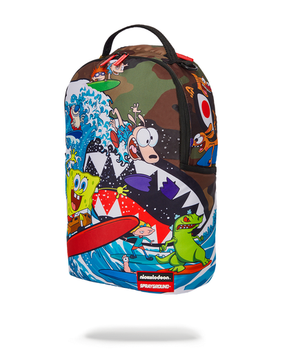 SPRAYGROUND® BACKPACK CAMOKAWA 90S SURFERS BACKPACK (DLXR)