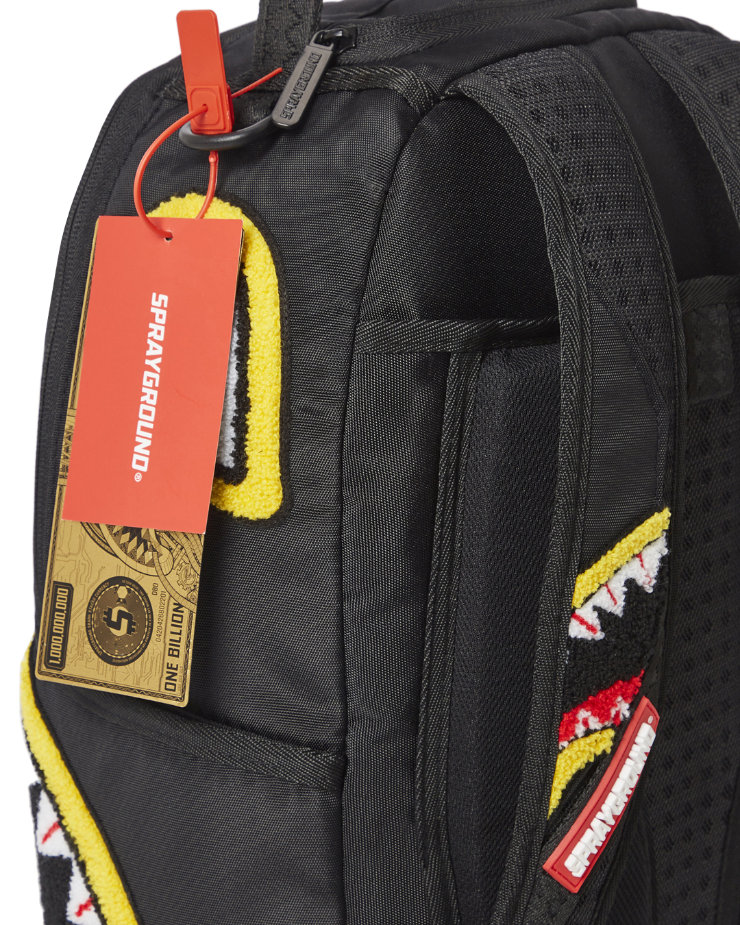 SPRAYGROUND® BACKPACK JURASSIC PARK SHARK "CHENILLE SHARK" BACKPACK (DLXR)