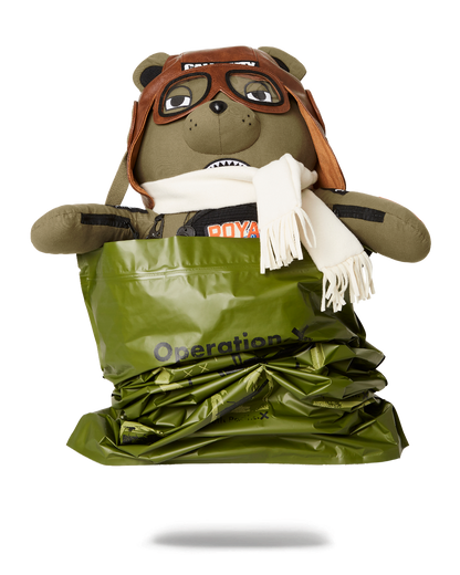 SPRAYGROUND® BACKPACK CALL OF DUTY AVIATOR FEARLESS MONEYBEAR TEDDYBEAR BACKPACK