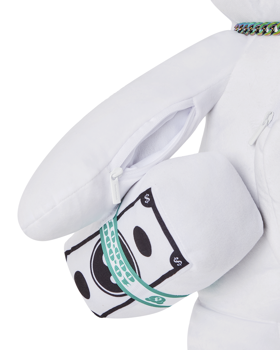 SPRAYGROUND® BACKPACK HALF GRAFF MONEYBEAR TEDDYBEAR BACKPACK