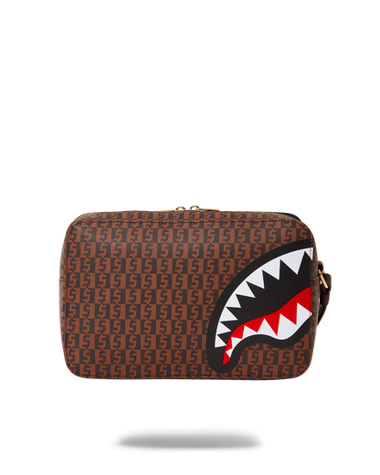 SPRAYGROUND® TOILETRY CASHIN CHECKS TOILETRY BAG