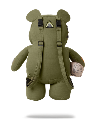 SPRAYGROUND® BACKPACK SPECIAL OPS FULL THROTTLE MONEYBEAR TEDDYBEAR BACKPACK