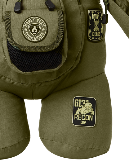 SPRAYGROUND® BACKPACK SPECIAL OPS FULL THROTTLE MONEYBEAR TEDDYBEAR BACKPACK