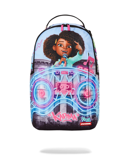 SPRAYGROUND® BACKPACK KARMA'S WORLD TURN UP THE VOLUME BACKPACK