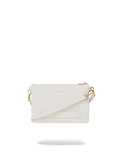 SPRAYGROUND® POUCHETTE PEARL SHARKMOUTH CROSSOVER CLUTCH