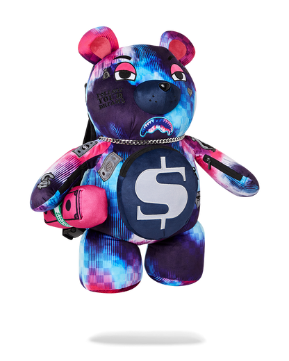 SPRAYGROUND® BACKPACK TYE CHECK MONEYBEAR TEDDYBEAR BACKPACK