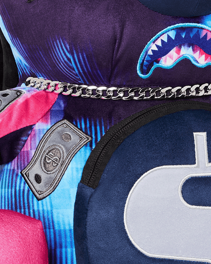SPRAYGROUND® BACKPACK TYE CHECK MONEYBEAR TEDDYBEAR BACKPACK