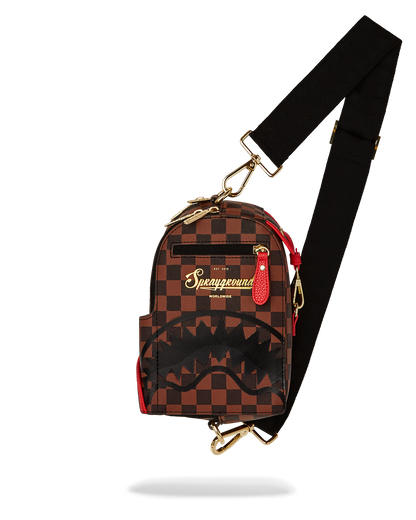 SPRAYGROUND® SLING TAKEOVER THE THRONE BACKPACK SLING