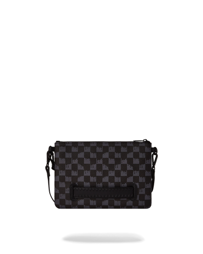 SPRAYGROUND® POUCHETTE ATOMIC VAPOR CROSSOVER CLUTCH W/ SHOULDER STRAP