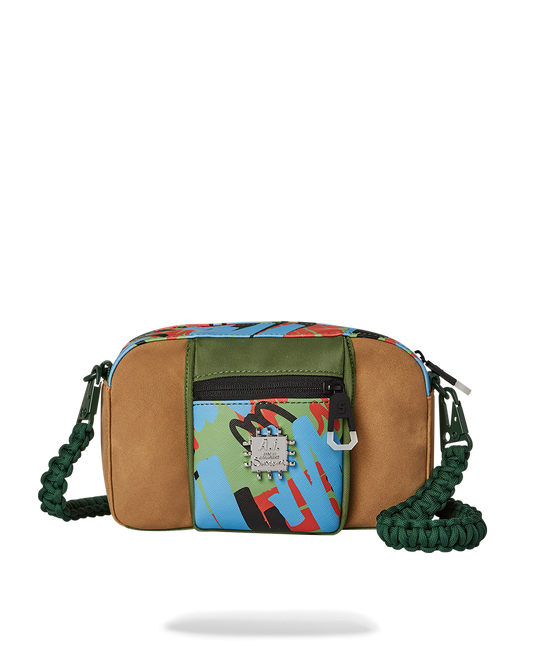SPRAYGROUND® TOILETRY A.I. SPECIAL OPS BRICKSIDE TOILETRY MESSENGER BAG