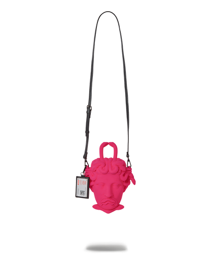 SPRAYGROUND® HANDBAG THE MET CANOVA MEDUSA HANDBAG (PINK)
