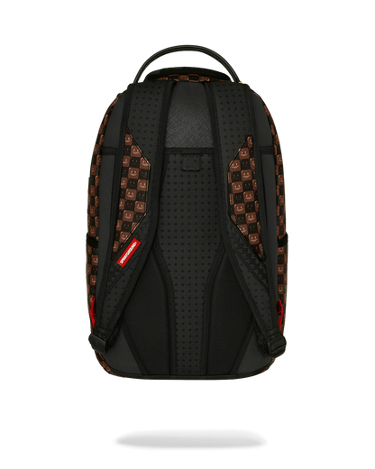 SPRAYGROUNDÂ® BACKPACK SHARKS IN PARIS WTF BUBBLE BROWN CHECK BACKPACK