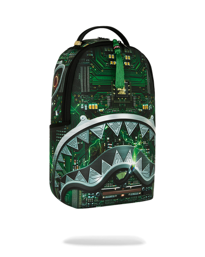 SPRAYGROUND® BACKPACK A.I. AFRICAN INTELLIGENCE REWIRED & INSPIRED BACKPACK - SANDFLOWER COLLAB