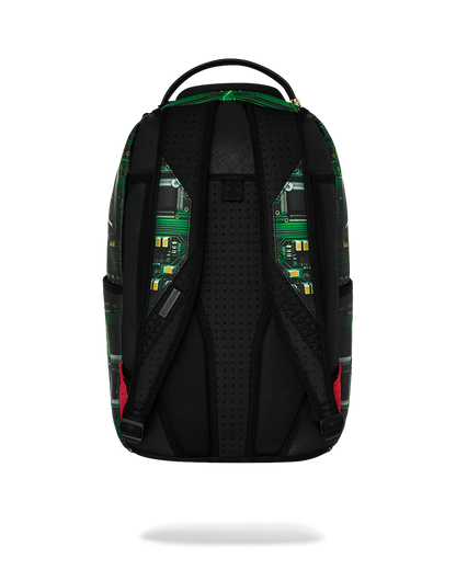 SPRAYGROUND® BACKPACK A.I. AFRICAN INTELLIGENCE REWIRED & INSPIRED BACKPACK - SANDFLOWER COLLAB