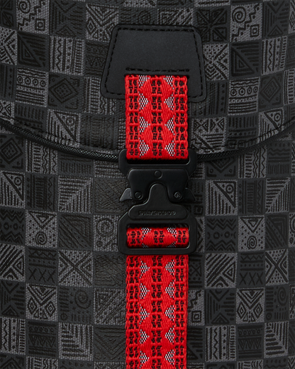 SPRAYGROUND® BACKPACK A.I. AFRICAN INTELLIGENCE MIDNIGHT MAGIC BACKPACK - SANDFLOWER COLLAB