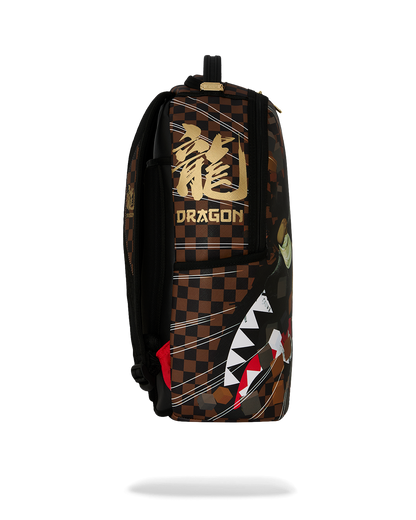 SPRAYGROUND® BACKPACK KUNG FU PANDA PO CHECKER KARATE KICK BACKPACK
