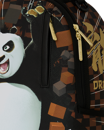 SPRAYGROUND® BACKPACK KUNG FU PANDA PO CHECKER KARATE KICK BACKPACK