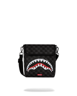 SPRAYGROUND® SLING SHARKS IN PARIS BALLOON BLACK MESSENGER SLING
