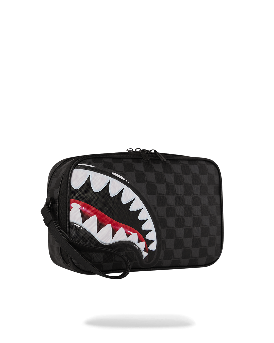 SPRAYGROUND® TOILETRY SHARKS IN PARIS BALLOON BLACK TOILETRY BRICK