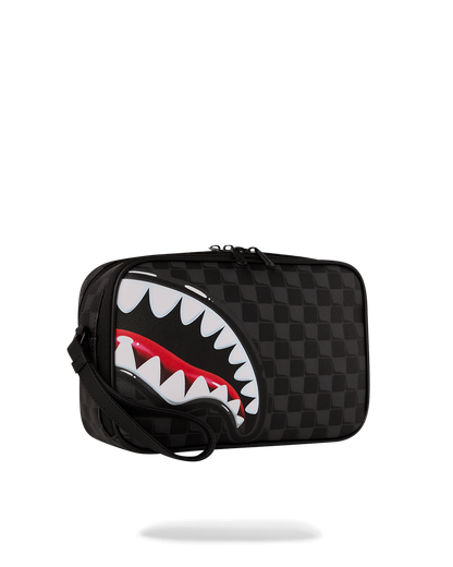 SPRAYGROUND® TOILETRY SHARKS IN PARIS BALLOON BLACK TOILETRY BRICK