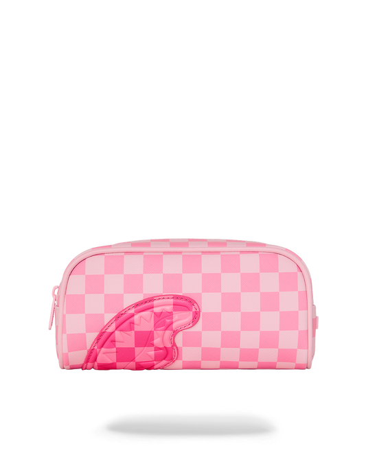 SPRAYGROUND® POUCH PINK SHARKS IN PARIS PATCH POUCH