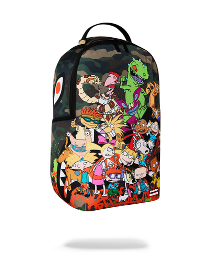 SPRAYGROUND® BACKPACK 90S NICK CAMO WITH GRAFFITI BACKPACK