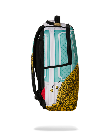 SPRAYGROUND® BACKPACK MONOPOLY MONEY PILE SHARK BACKPACK