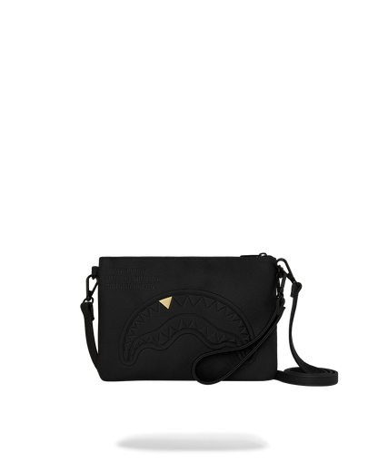 SPRAYGROUND® POUCHETTE THE GOLDEN FANG SHARK CROSSOVER CLUTCH