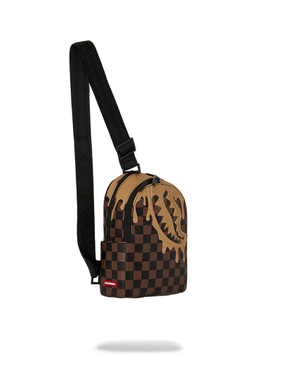 SPRAYGROUND® SLING DESIGNER DRIP EFFECT BACKPACK SLING