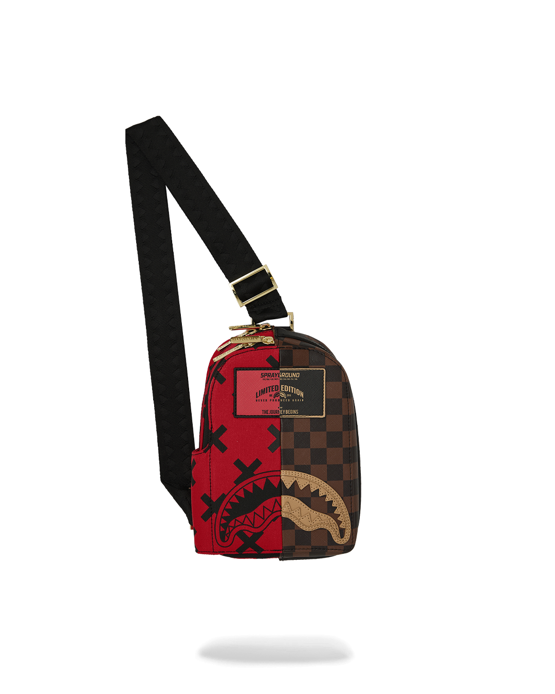 SPRAYGROUND® SLING REVERSE HALF SPLIT BACKPACK SLING