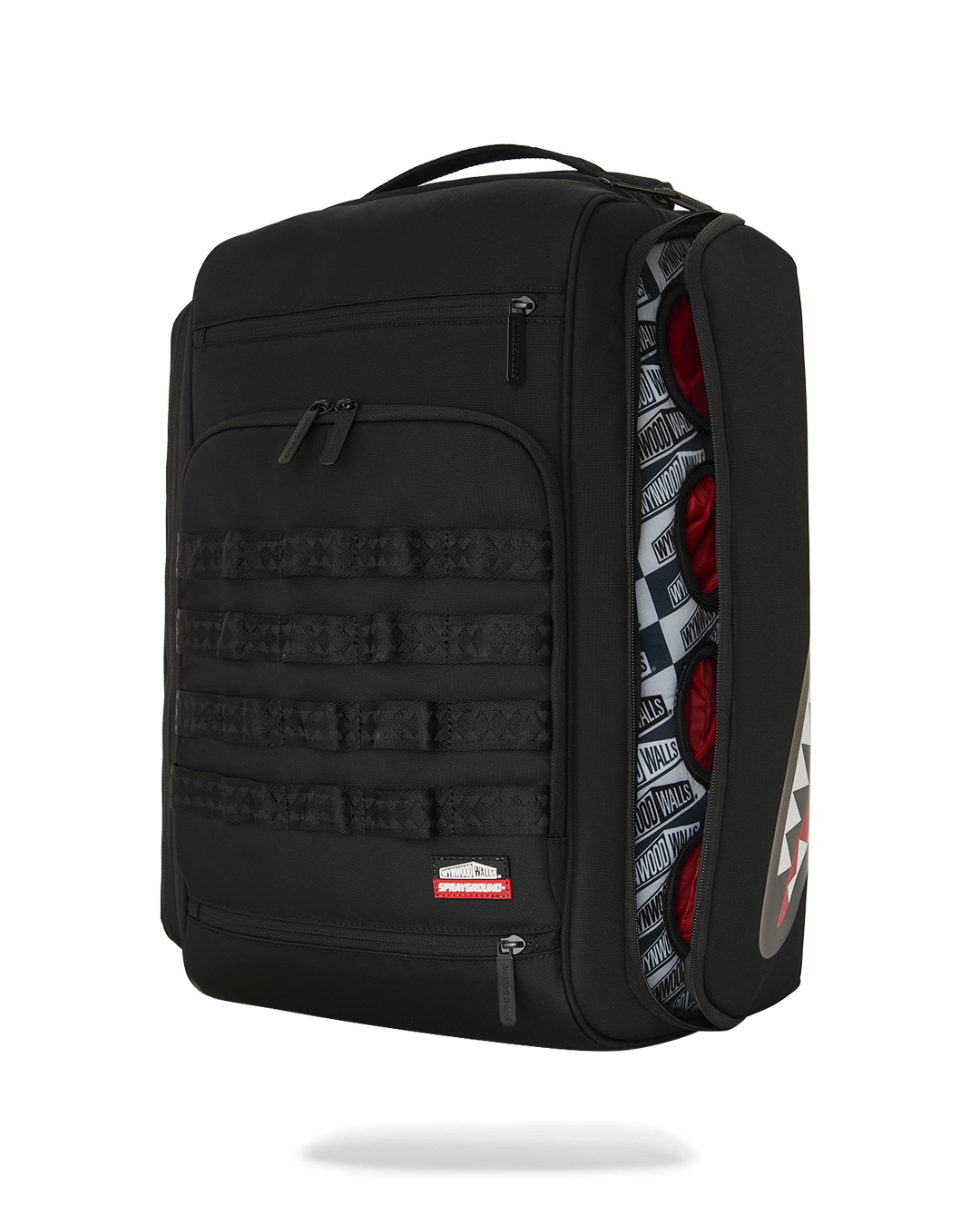 SPRAYGROUND® BACKPACK WYNWOOD WALLS COLLAB GRAFFITI UTILITY BACKPACK (8 CAN HOLDER)