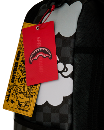 SPRAYGROUND® BACKPACK HELLO KITTY OFFICIAL COLLAB - BRICK WALL SPLIT BACKPACK