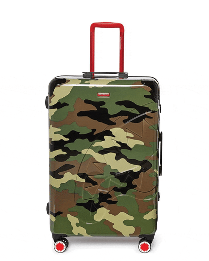 SPRAYGROUND® LUGGAGE JUNGLE PARIS 29.5” FULL-SIZE SHARKITECTURE LUGGAGE