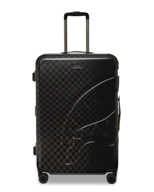 SPRAYGROUND® LUGGAGE SPRITZ GREY CHECK FULL SIZE LUGGAGE