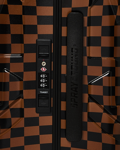 SPRAYGROUND® LUGGAGE RED REDEMPTION CARRY-ON LUGGAGE