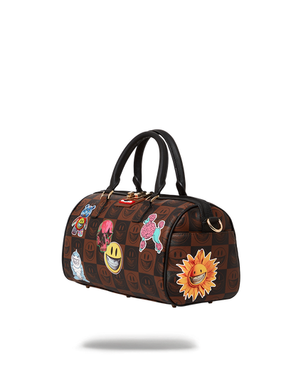 SPRAYGROUND® DUFFLE GLOBAL MOGUL POPAGANDA RON ENGLISH EDITION MINI DUFFLE