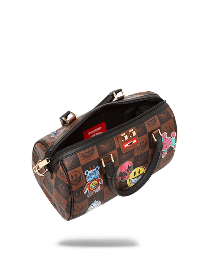 SPRAYGROUND® DUFFLE GLOBAL MOGUL POPAGANDA RON ENGLISH EDITION MINI DUFFLE