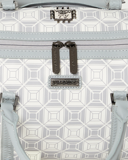 SPRAYGROUND® DUFFLE A.I.8 AFRICAN INTELLIGENCE BOOKED & BUSY MINI DUFFLE