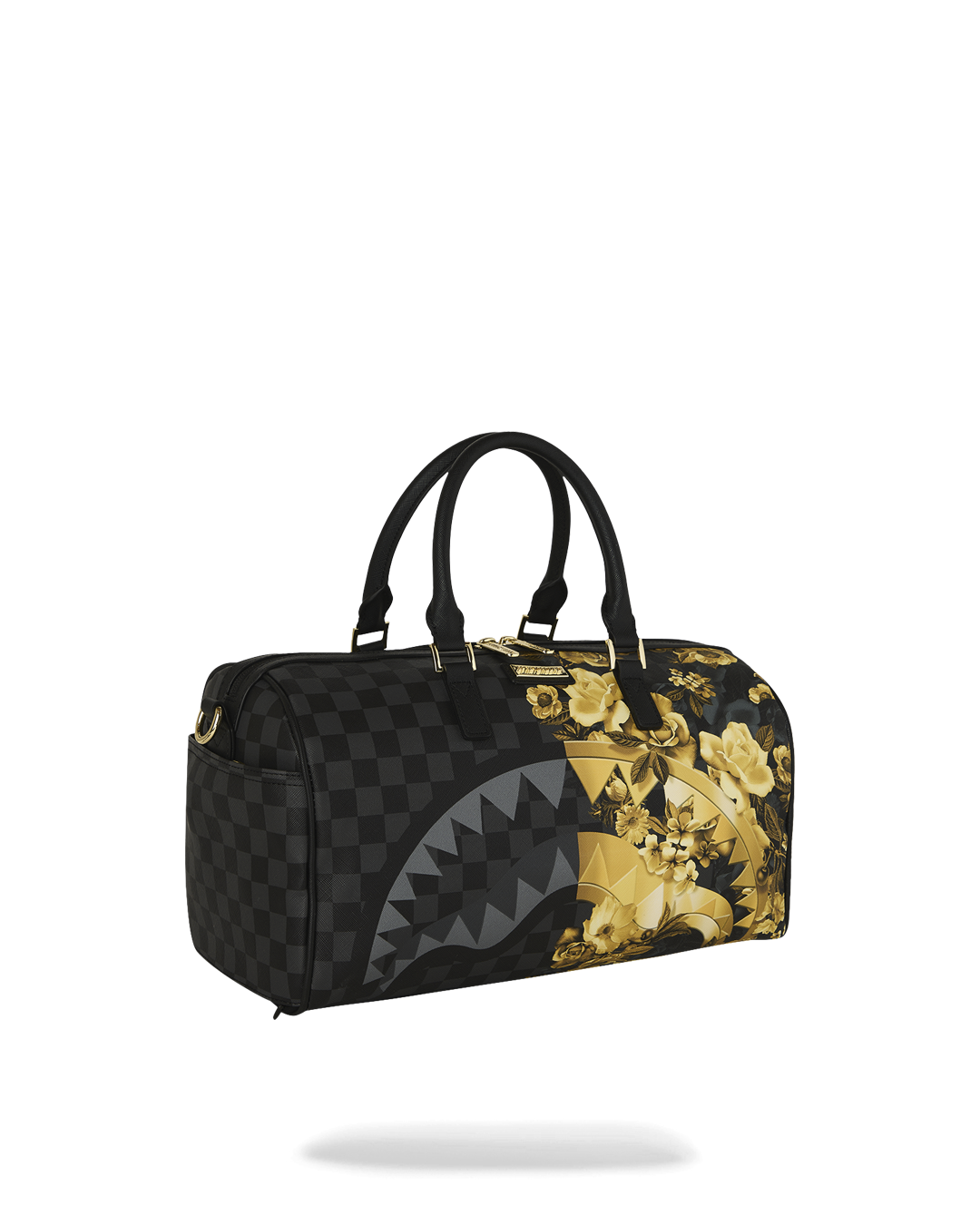 SPRAYGROUND® DUFFLE GOLD FLORAL REMIX MINI DUFFLE